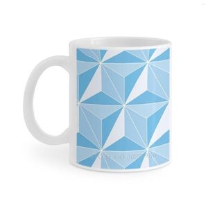 Кружки космический корабль Earth-Blue Coffee Cups Milk Tea Tea Mug Earth Patter