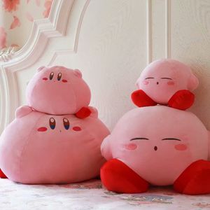 Plush Dolls Kirby Pillow Cartoon Cute Plush Doll Stuffed Animal Peripheral Childrens Birthday Gift Home Stuffed Animal Plushies Toy 230803