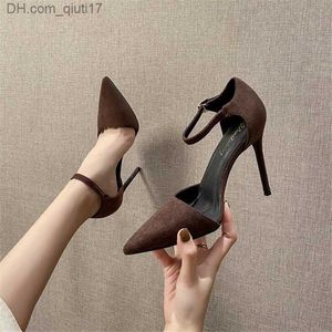 Dress Shoes Women's High Heels 10cm Sexy Women's Pump Feet with Thin Toe Party Women's Wedding Shoes 6cm 8cm Slim High Heels Z230804