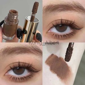 Sombra para os Olhos Marrom Glitter Sombra Líquida em Bastão Contorno Blush Pigmento Brilho Fino Fosco Natural Bochecha Leite Café Sombra Creme Maquiagem para os Olhos x0804