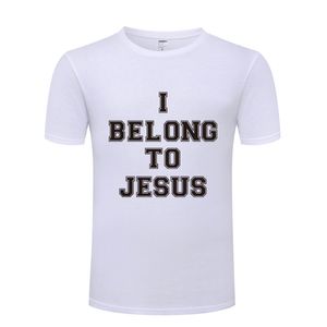 I Belong To Jesus loyal god believer unique design cotton t shirts for church men women unisex tops tee short sleeves