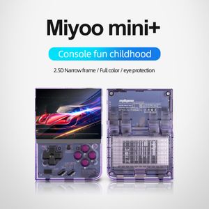 Giocatori di giochi portatili MIYOO MINI PLUS Console video portatile retrò Sistema Linux Emulatore di gioco classico Giochi con schermo IPS HD da 3 5 pollici V2 230804