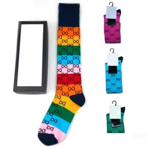 Herrensocken Luxus Designer Mticolor Socke für Männer Frauen Strümpfe Herren Hohe Qualität Senior Streets Bequeme Drop-Lieferung Bekleidung U Dhxxr