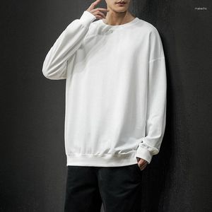 Men's Hoodies Autumn Men's Swearshirts Fashion Solid Swearshirt Man Female Oversized Hip Hop Casual O Neck Streetwear Pullovers