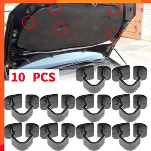 新しい10PCSカーフードボンネット断熱クリップリベットリテーナー1H5863849A01CフォーVW POLO TIGUAN PASSAT B5 B6 SEAT LEON 2 SKODA OCTAVIA 2