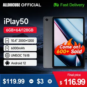 Alldocube iPlay50 10.4 2000*1200 Tablet UNISOC T618 Octa Core Android 12 6GB RAM 64/128GB ROM Lte Phonecall kids Pad iPlay 50
