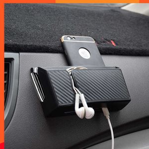 New Portable Dual-layer Multi-function Car Storage Box is Applicable to Interior Decoration of Adhesive Storage Box Car Accessories