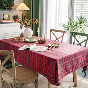 Table Cloth Christmas Holiday American Fabric Rectangular
