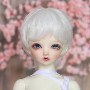 Dolls 13 14 16 BJD DD SD peruk chłodne modne włosy Włosy Włosy Wysoka temperatura Drut czarny biały złoty BJD za Doll 230803