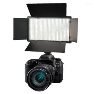 Flash Heads 40W LED PO Studio Light 600pcs Beads Beads Bi-Color 3200-5600K Dimmable Pography Lighting для Youbube Video Live Streaming