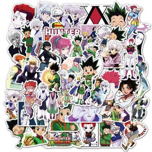 Автомобильная наклейка 10 50 100шт Hunter x Hunter Anime Stickers для детей подростки Скейтборд Скейтборд Мотоцикл Автомобильный велосипед