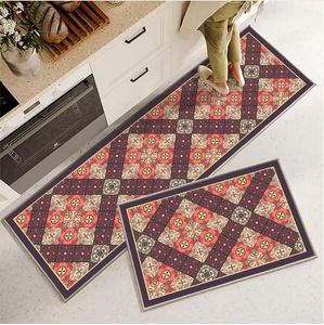 Fashion Rug Kitchen floor mat Oil absorbing and non cleaning household carpets Resistant to dirt water uptake wear-resisting Polyester fiber material 202307260A02