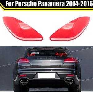 Para porsche panamera 2014 2015 2016 luz traseira do carro shell luzes de freio shell substituir auto concha traseira capa máscara abajur