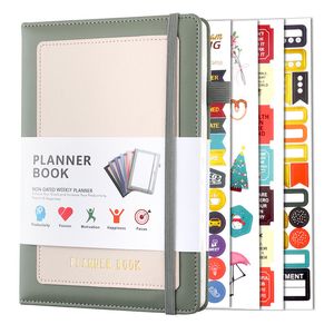 Notepads A5 Weekly and Monthly Planner Manage Your Time with This Organized Dot Matrix Grid Notebook 230804