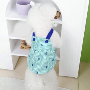 Roupa para cachorro saia confortável vestido de verão para animais de estimação roupas lindas roupas para o verão