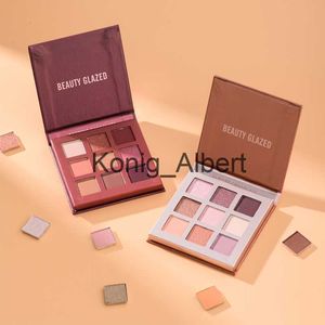 Eye Shadow Natural Matte 9 Colors EyeShadow Chocolate Color System Pearlescent Glitter Potatoes Eyeshadow Palette Beauty Glazed MakeupTSLM1 x0804 x0804