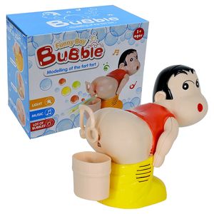 Novidade Jogos Bubbles Gun Brinquedo Engraçado Totalmente Automático Bubble Machine Ass Bubble Wind Gun Brinquedos para crianças ao ar livre para crianças speelgoed 230803