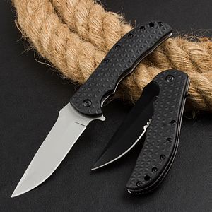 Specialerbjudande KS3650 Assisted Flipper Folding Knife 8Cr13Mov Black/White Titanium Coating Blade GFN Handle EDC Pocket Knives With Retail Box