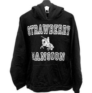 New Men's Hoodies Sweatshirts Fla Unwanted Strawberry Manson Virgil Matching Loose Sweater Pullover