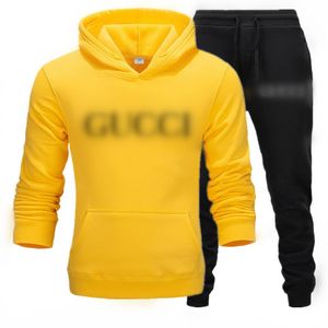 Mens Tracksuits Men Women Tracksuit Brand Printed Streetwear Sportswear WarmTwo Pieces Set Hoodie Pants Jogging Hooded
