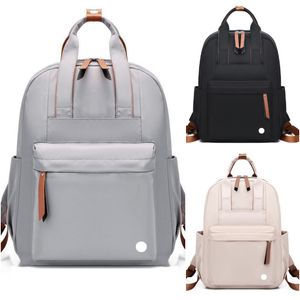 LL-3305 Brand Women's Backpacks Students Laptop Bag Gym Excerise Bags Knapsack Casual Travel Boys Girls Outdoor Adult Backpack