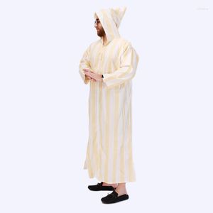 Ethnic Clothing Muslim Men Fashion Jubba Thobe Abaya Musulmane Pour Homme Kaftan Looser Dress Dubai Saudi Arabia Pakistan Islamic Robe