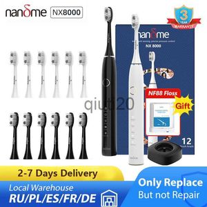 smart electric toothbrush Nandme NX8000 Smart Sonic Electric Toothbrush IPX7 Waterproof Micro Vibration Deep Cleaning Whitener Without Hurting Teeth x0804