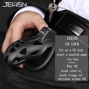 Chastity Devices Jeusn Male Chastity Cage Sex Toys Discreet Sissy Femboy Chastity Cock Cage Device Penis Rings Male With 3 Size Men'S Adult Goods 230803