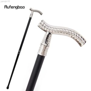 Trekking Poles White Flower Wheatear Mönster Luxury Fashion Walking Stick For Party Decorative Cane Elegant Crosier Knob Walking Stick 93cm HKD230804