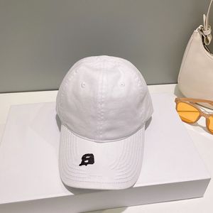 Simple Fashion Baseball Cap Youth Solid Color Canvas Letter Embroidery Round Top Duck Tongue Cap Trend Wear With Decoration Ball Cap