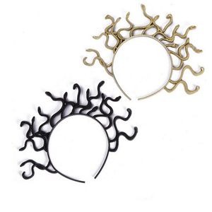 Halloween Vintage Medusa Snake Costume Headband Cosplay Dress-Up Headpiece Carnival Mardi Gras Masquerade Party Supplies GC2231