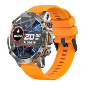 NOVO Relógio Inteligente para Homens Tela de 1,43 polegadas Chamada BT 110+ Modos Esportivos Monitor de Saúde Longa Espera Rastreador de Fitness AK56 Smartwatch