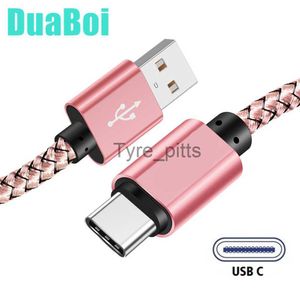 Ladegeräte/Kabel 2M/1M/20CM USB Typ C Schnellladekabel für Samsung Galaxy A5 A7 2018 A8 A9 2019 A50 A70s S10 Note 9 Tab S3 Rose Gold Pink Kabo x0804