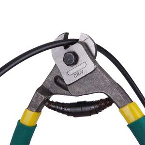 Ferramentas Pinça de fio de aço carbono para serviço pesado Cortador de cabo de freio de bicicleta Braçadeira de linha Ferramentas de reparo HKD230804