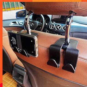 Neue Universal Auto Sitz Zurück Haken Kopfstütze Kleiderbügel Auto Tasche Tasche Kleidung Hängen Haken Duarable Verschluss Clip Innen Zubehör