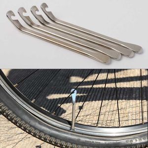 Tools Bicycle Tyre Lever Tube Remover Tool Stainless Steel Bike Tire Opener Crow Bar MTB Road Cycling Repair Tire Lever Pry Up Tool HKD230804
