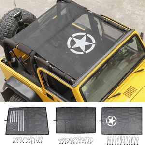 Sonnenschutz kann Sonnenlicht blockieren, Auto-Standard für Jeep Wrangler TJ 1997–2006, hochwertiges Auto-Außenzubehör3006