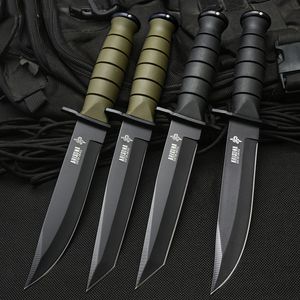 Taktiskt fast bladjaktkniv 8Cr13Mov Steel Blade Camping utomhus Självförsvarverktyg