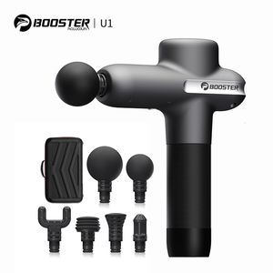 Helkroppsmassager Booster U1 Massage Gun Generation Back and Neck Deep Tissue Percussion Muscle Machine för fitnessövning 230804