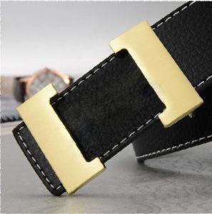 Smooth leather belt luxury belts designer for men big buckle male chastity top fashion mens wholesale 105CM-125CM