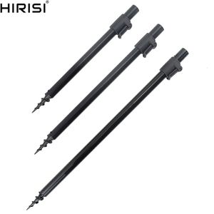 Accessori da pesca Hirisi 2 pezzi Carp Bank Sticks Bankstick Alluminio Rod Pod Support 230803