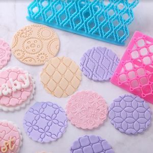 Baking Moulds 1Pcs Baby Shower Party Cookie Mold Fondant Icing Embosser Cutter Biscuit Embossing Stamp Cake Decorating Tool 230803