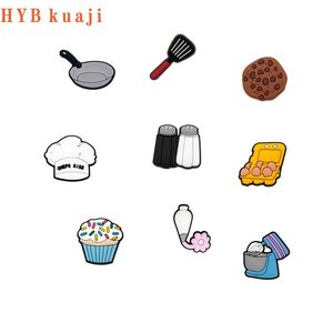 Hybkuaji Kitchen Elements C ROCシューズチャームカスタムシューズデコレーション卸売