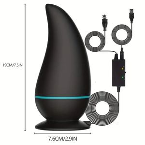 1PC wewnętrzna cyfrowa antena telewizji zewnętrznej, wzmacniacz wzmacniacza sygnałowego, zasięg do 380+ mil, obsługuje 8K 4K Full HD Smart and Old TV, z 196,85 cali