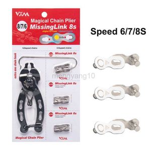 Strumenti VXM Mini Bike Chain Quick Link Tool set Strumenti di riparazione del morsetto della catena Pinze Mini Mountain Bike Rimozione rapida Installa pinza HKD230804