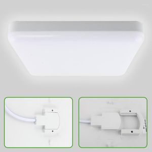 Ceiling Lights Rectangle Led Light Chandelier For Corridor Modern Indoor Lamp 36W Waterproof Balcony Kitchen Hanging Lamps 2023