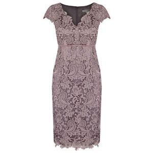 Säljer V Neck Cap ärmar Lace Mother of the Bride Dresses Mother of the Groom Dresses275i