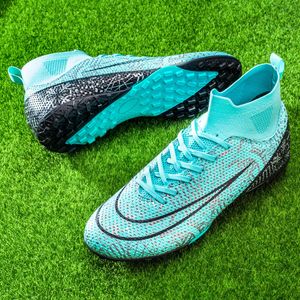 Fotboll Hightquality Dress Shoes Shoes Haaland Tävling Träning Anti Slip Wear Resistant Fustal Football Boots Chutei 8543