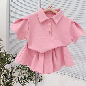 Set di abbigliamento Set di abbigliamento per bambini estivi Top per neonate + set corto Tute per bambini Abiti per neonati Abiti per vacanze al mare Abiti da principessa