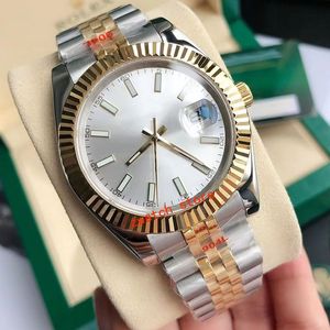 Mens Watch Designer حركة ميكانيكية عالية الجودة الساعة 28-31 مم حركة الكوارتز 36-41mm سلسلة من الفولاذ المقاوم للصدأ الأزرق الساحق للأحجار الكريمة